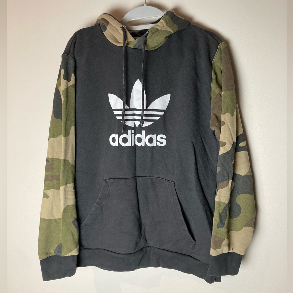Adidas camo hoodie
